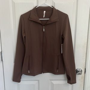 ebb & flow zip up sporty jacket